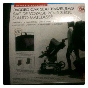 Ultimate Backpack Padded Car Seat Travel Bag